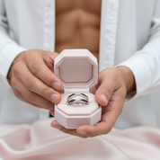 Round Diamond Twist Design Ring Enhancer-Black Diamonds New York