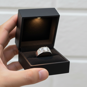 2ct Round Brilliant Diamond Men's Wedding Band-Black Diamonds New York