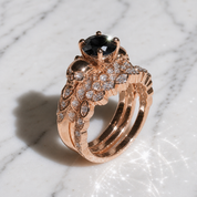 BDNY You're My Forever reference-gauge v1 approved 2026-08-11 | Rose Gold Black angle 1 | rose-gold-black-canonical-angle-1-reference-gauge-v1.png