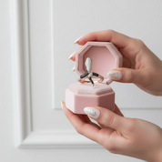 Rose Gold Black Spinel with Diamond Option Snake Ring-Black Diamonds New York