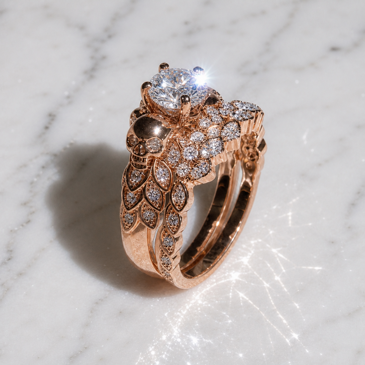 BDNY You're My Forever reference-gauge v1 approved 2026-08-11 | Rose Gold Clear angle 2 | rose-gold-clear-canonical-angle-2-reference-gauge-v1.png