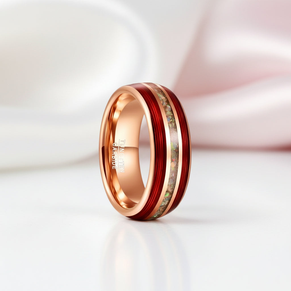 Red mens wedding band 60 photos - Astyledwedding.com