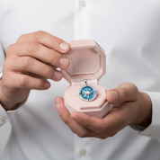 I'd Be Lost Without You Rotatable Compass Necklace With Opal Stone-Black Diamonds New York