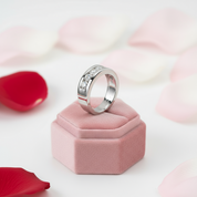 4mm Round Cut Diamond Ring Band-Black Diamonds New York