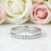 Round Cut Diamond Classic Stackable Wedding Ring Band-Black Diamonds New York