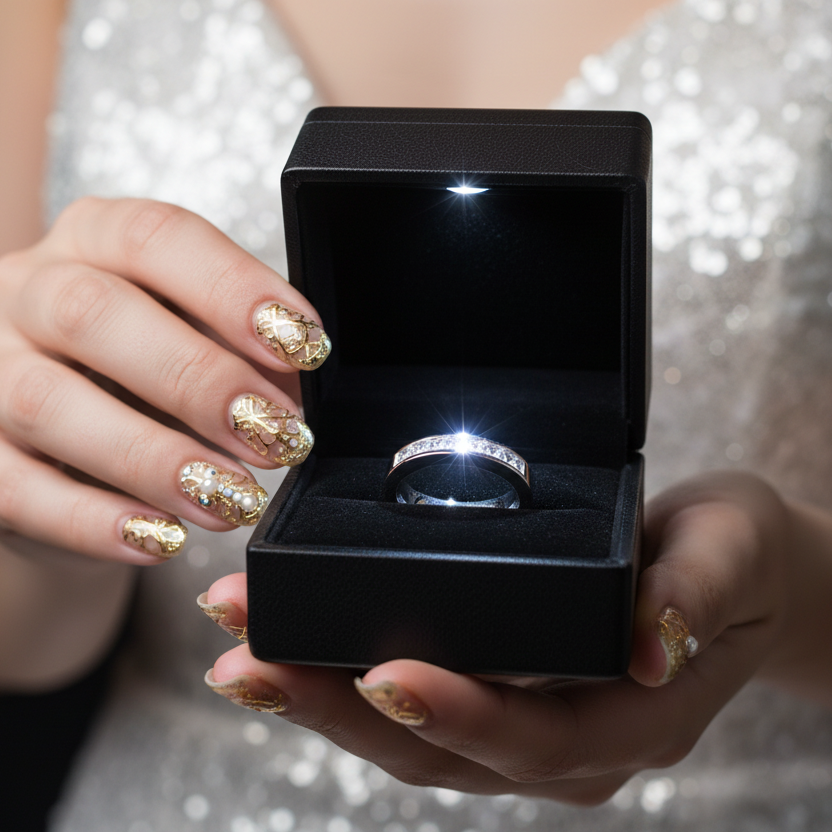 Round Cut Diamond Solid Gold Men's Ring-Black Diamonds New York