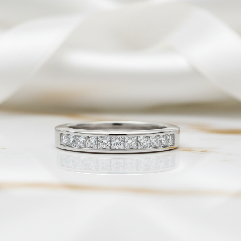 Round Cut Diamond Solid Gold Men's Ring-Black Diamonds New York