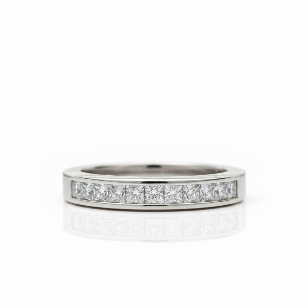 Round Cut Diamond Option Solid Gold Men's Ring-Black Diamonds New York