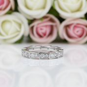 Round Cut Diamond Wedding Ring-Black Diamonds New York