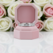 Round Cut Diamond Wedding Ring-Black Diamonds New York