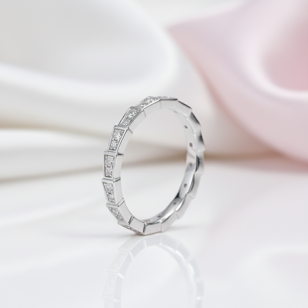 Round Cut Diamond Option Wedding Ring-Black Diamonds New York