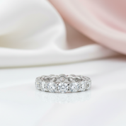 Round Cut Wedding Ring Band for Anniversary-Black Diamonds New York