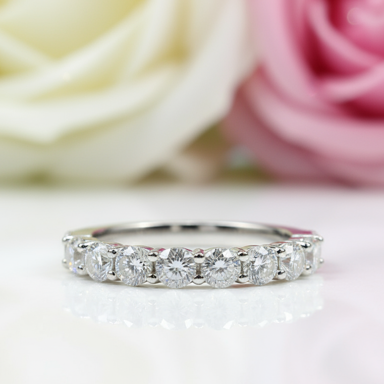 Round Excellent Cut Diamond Ring-Black Diamonds New York