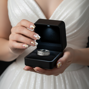 Sanded 8mm Black Tungsten Wedding Band-Black Diamonds New York