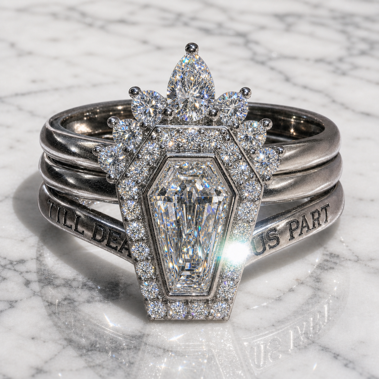 BDNY Until Death fitted-contour v6 approved 2026-08-11 batch 3 | 925 Silver All Clear Moissanite angle 1 | silver-all-clear-moissanite-angle-1-fitted-contour-v6.png