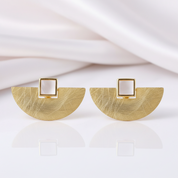 Simple Fashion Stud Earrings-Black Diamonds New York