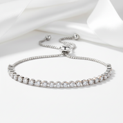 Single 3mm Diamond Tennis Bracelet-Black Diamonds New York