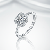 Solitaire Diamond Option Engagement Ring-Black Diamonds New York