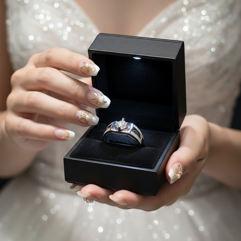 Round Diamond Option Men's Wedding Ring-Black Diamonds New York