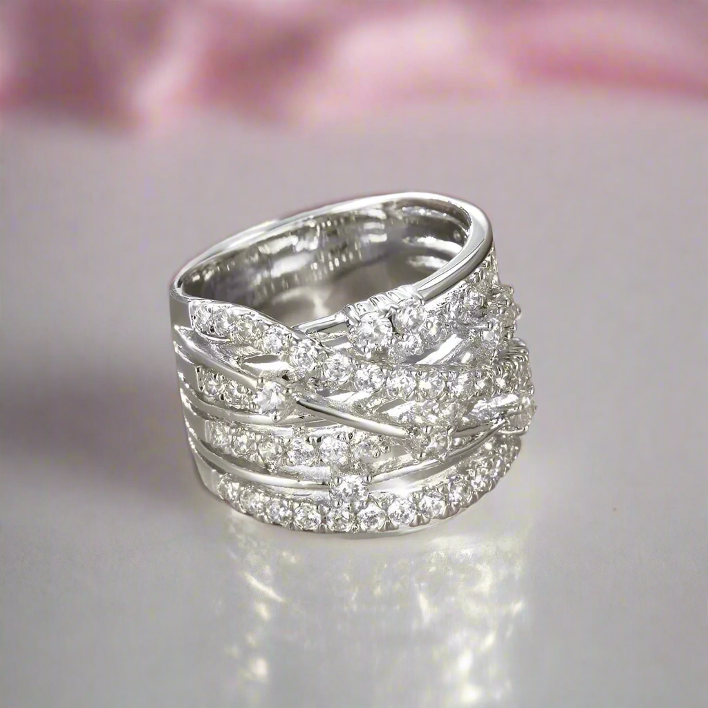 Sparkling Round Diamond Engagement Ring-Black Diamonds New York