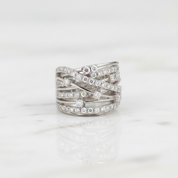 Sparkling Round Diamond Option Engagement Ring-Black Diamonds New York