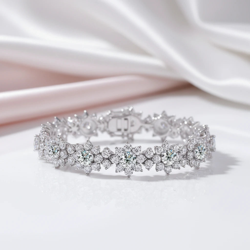 Sunflower Diamond Option Bracelet-Black Diamonds New York