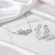 Sunset Cloud Jewelry Set-Black Diamonds New York