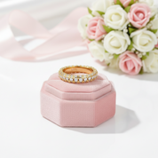 Three-sided D Color Diamond Option Wedding Band-Black Diamonds New York