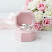 Three Stones 4mm Diamond Engagement Ring