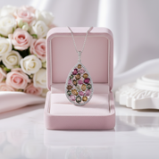 Tourmaline Jewelry Set-Black Diamonds New York