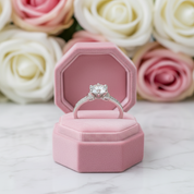 Twinkle Stone 1.0Ct VVS1 Diamond Engagement Ring-Black Diamonds New York