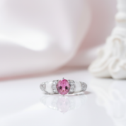 Unique Oval-cut Diamond Option Ring-Black Diamonds New York