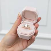 Unique Oval Cut Diamond Option Yellow Gold Minimalist Engagement Ring-Black Diamonds New York