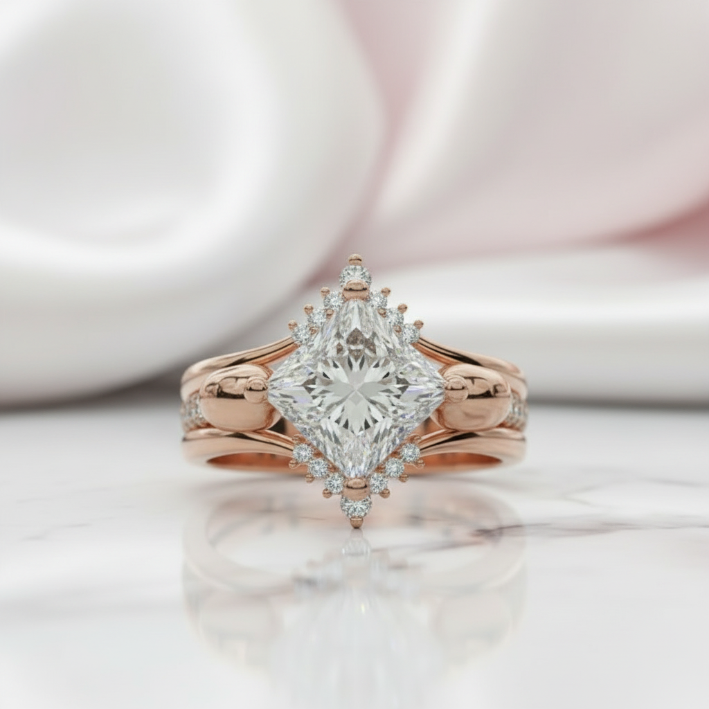 Until Dawn- 3pc 1.5 Carat Diamond Skull Rings-Black Diamonds New York