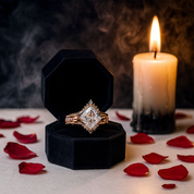 Until Dawn- 3pc 1.5 Carat Diamond Skull Rings-Black Diamonds New York