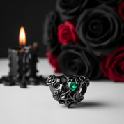 Vintage Diablo Rose Series Flower Charms-Black Diamonds New York