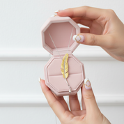 Vintage Long Goose Feather Necklace-Black Diamonds New York