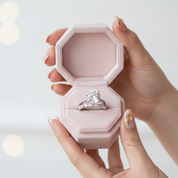 Vintage Round Cut Wedding Ring Set-Black Diamonds New York