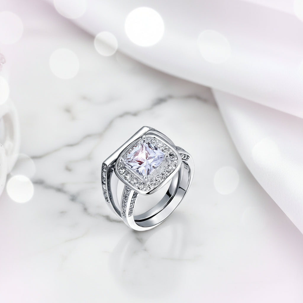 Vintage Option 2.0 Ct Diamond Option 2-Pc Engagement Ring Set-Black Diamonds New York