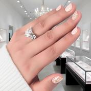 2.0 Ct Diamond 2-Pc Vintage Style Engagement Ring Set-Black Diamonds New York