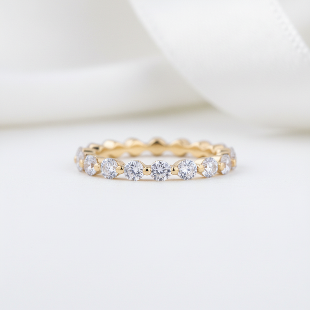 Vintage Yellow Gold Cushion Cut 3PC Wedding Ring Set-Black Diamonds New York