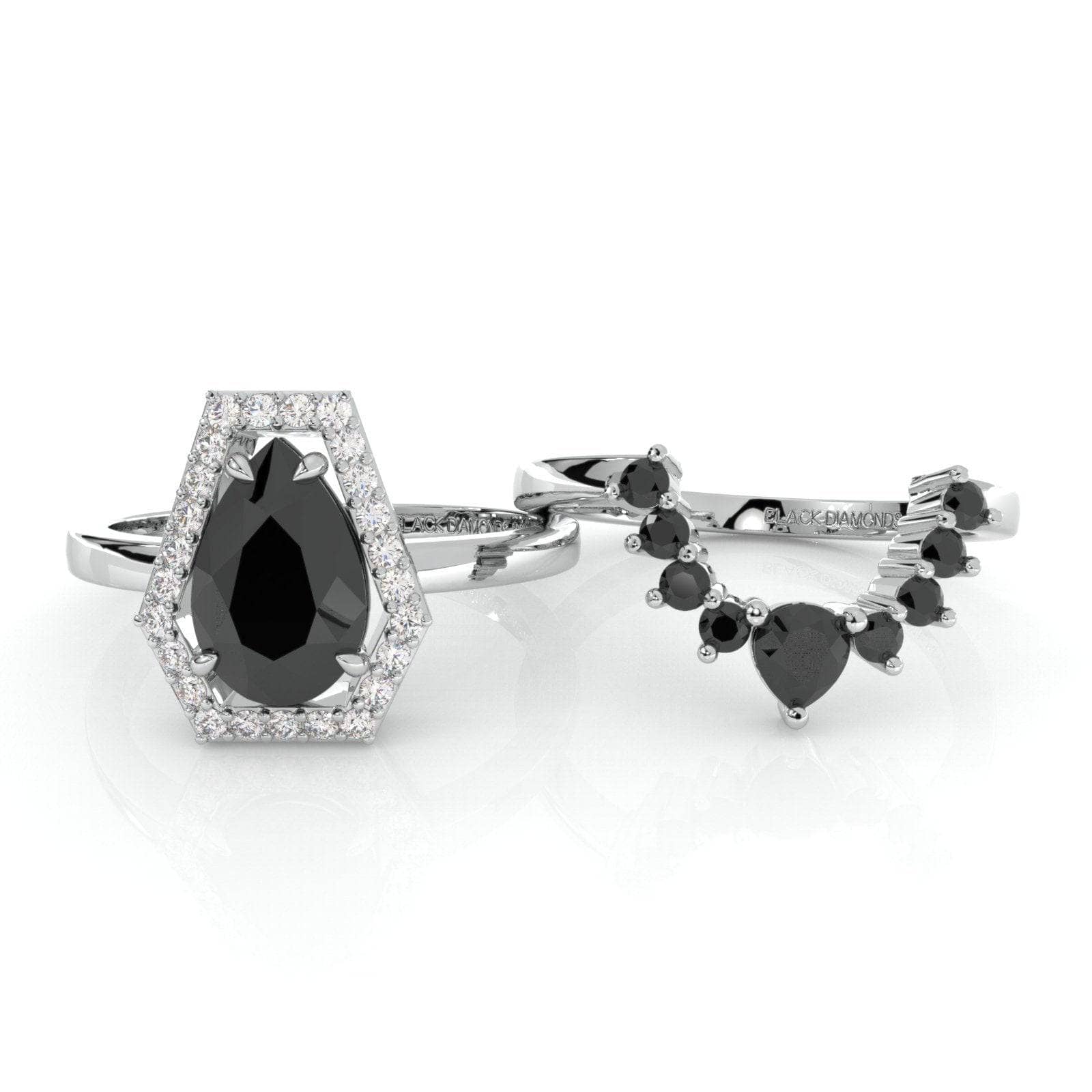 VIP Custom Dream Ring Upgrade- Faithfulness (Main Ring Only) (Aftersale Service)-Black Diamonds New York