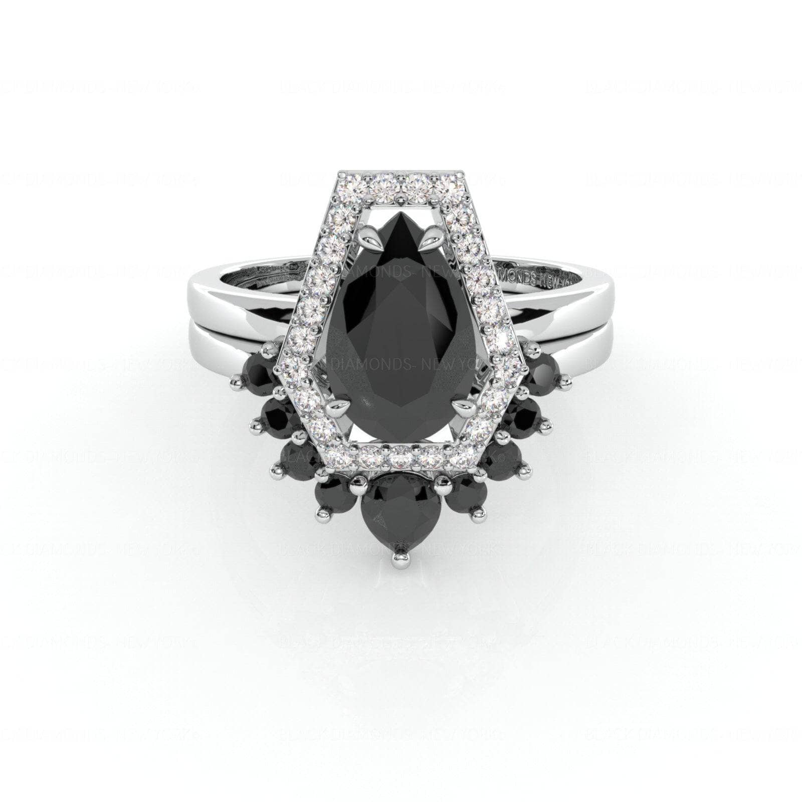 VIP Custom Dream Ring Upgrade- Faithfulness (Main Ring Only) (Aftersale Service)-Black Diamonds New York