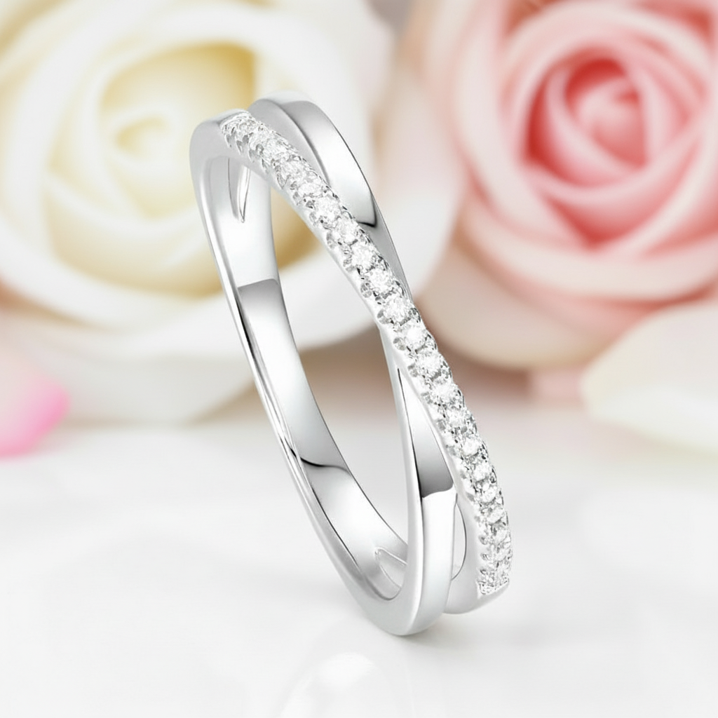 VVS1 Diamond Wedding Couple Ring-Black Diamonds New York