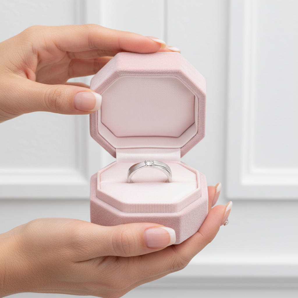 VVS1 Diamond Option Wedding Couple Ring-Black Diamonds New York