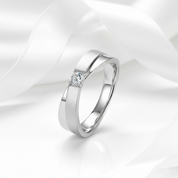 VVS1 Diamond Option Wedding Couple Ring-Black Diamonds New York