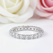 Round Cut Eternity Wedding Band-Black Diamonds New York