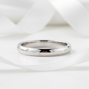 Classic Wedding Band Ring-Black Diamonds New York