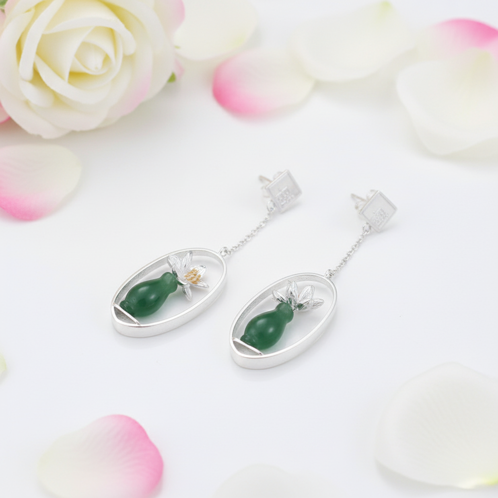 Whispers Drop Earrings-Black Diamonds New York