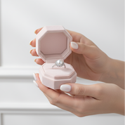 White Freshwater Pearl Halo Ring-Black Diamonds New York